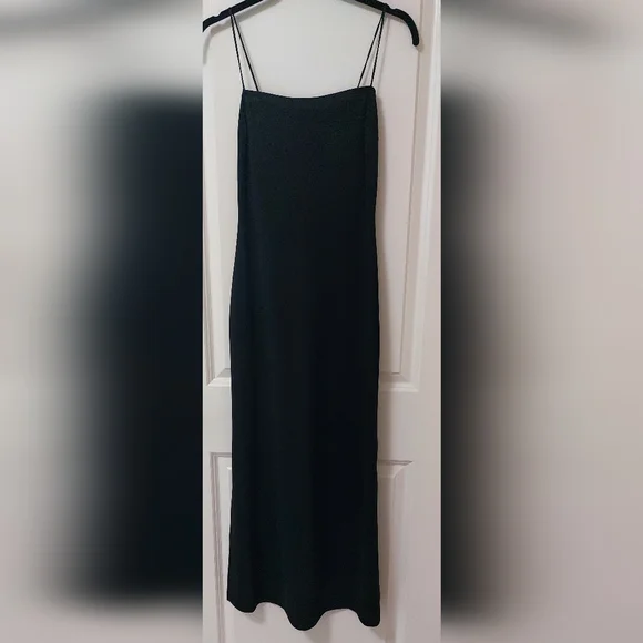 Lost Dresses | Jersey Midi Spaghetti Strap Dress In Black | Color: Black | Size: 6 | Radiant_You's Closet Lost Dresses | Jersey Midi Spaghetti Strap Dress In Black | Color: Black | Size: 6 | Radiant_You's Closet